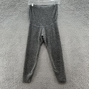 Beyond the Bump Yoga Leggings Gray Capri Comfort Stretch Maternity